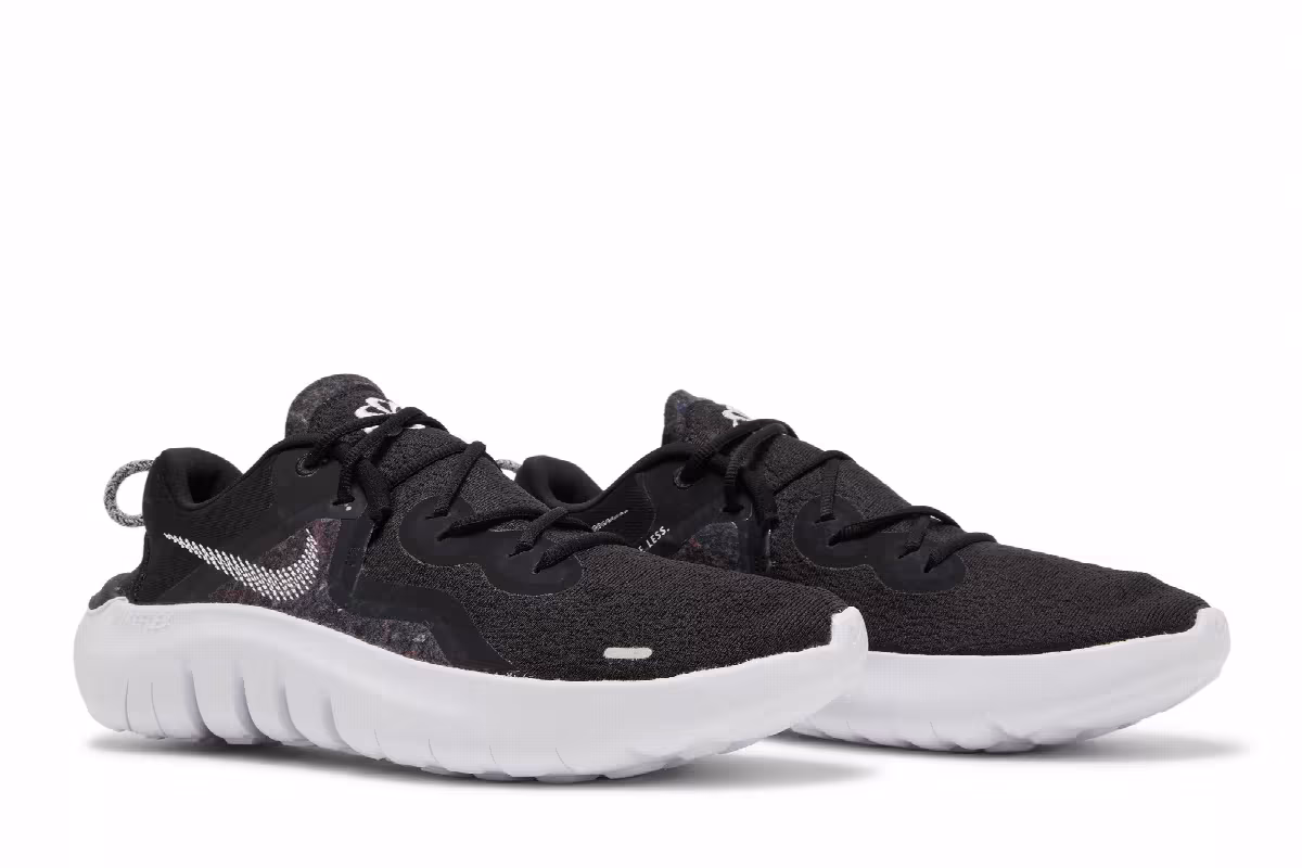 Nike Women's Flex Run 2021 Black Dark Smoke Grey, view 9