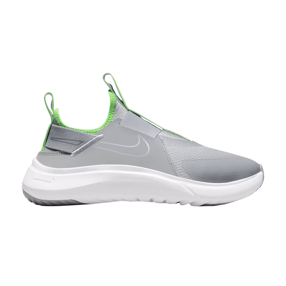 Nike Flex Plus GS Light Smoke Grey Green Strike