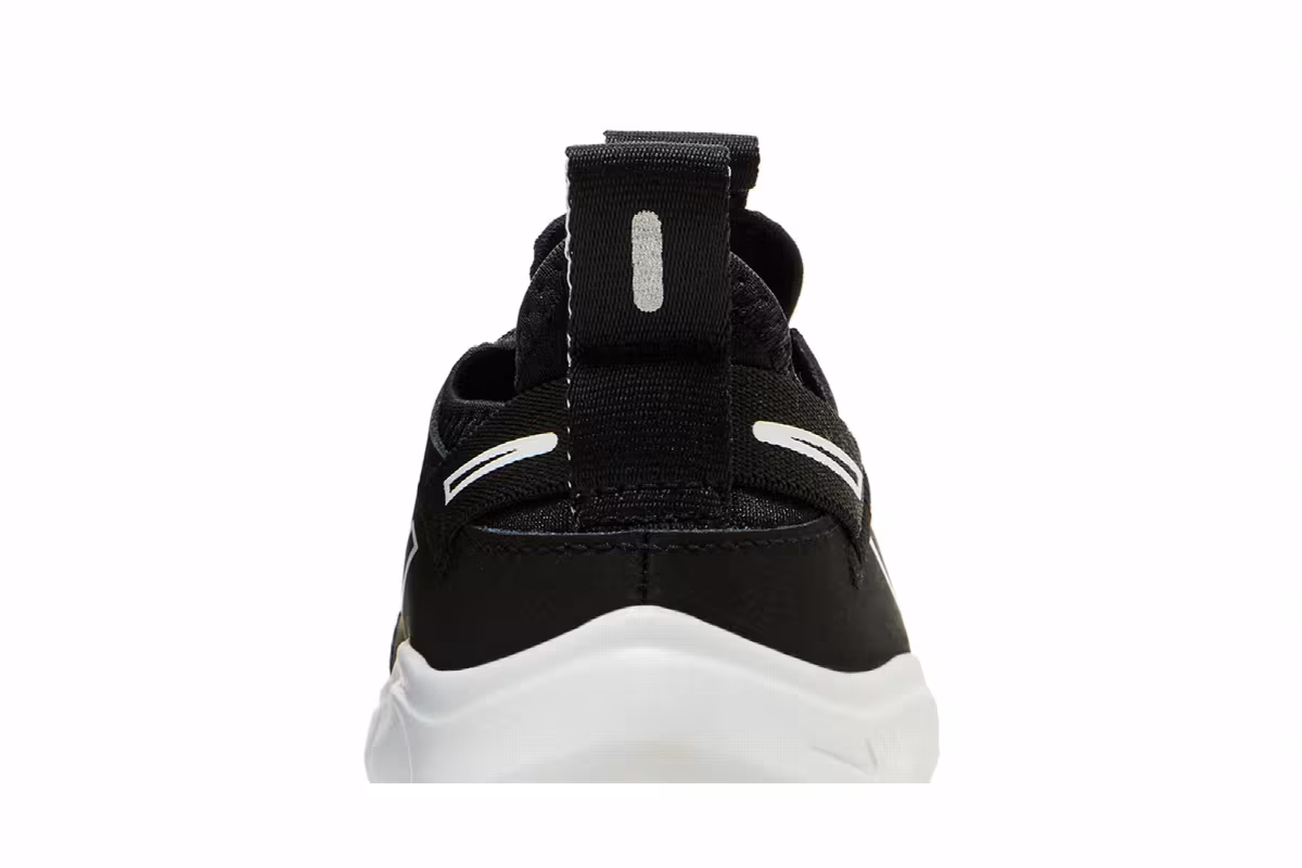 Nike Flex Plus TD Black White, view 8