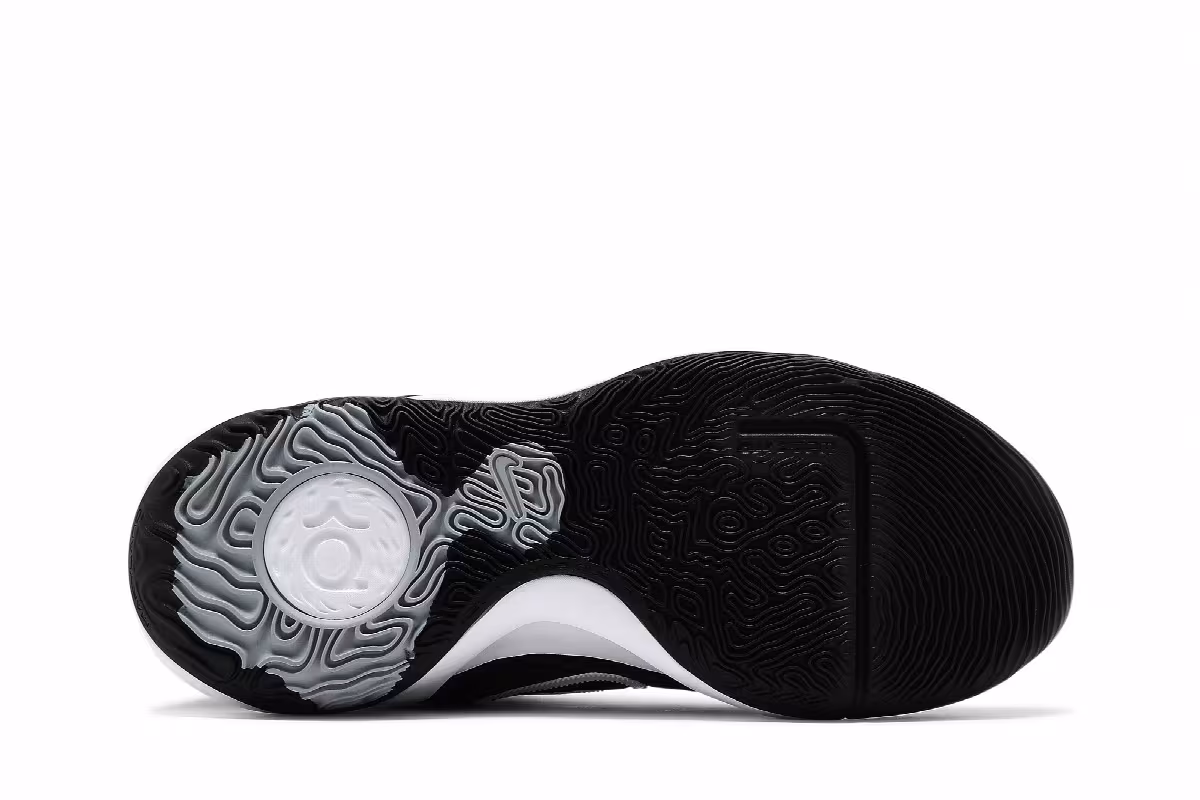 Nike KD Trey 5 IX Black White, view 5