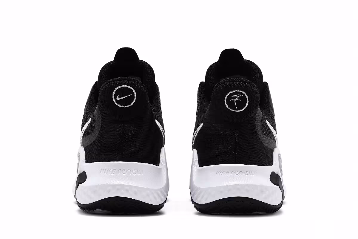 Nike KD Trey 5 IX Black White, view 7
