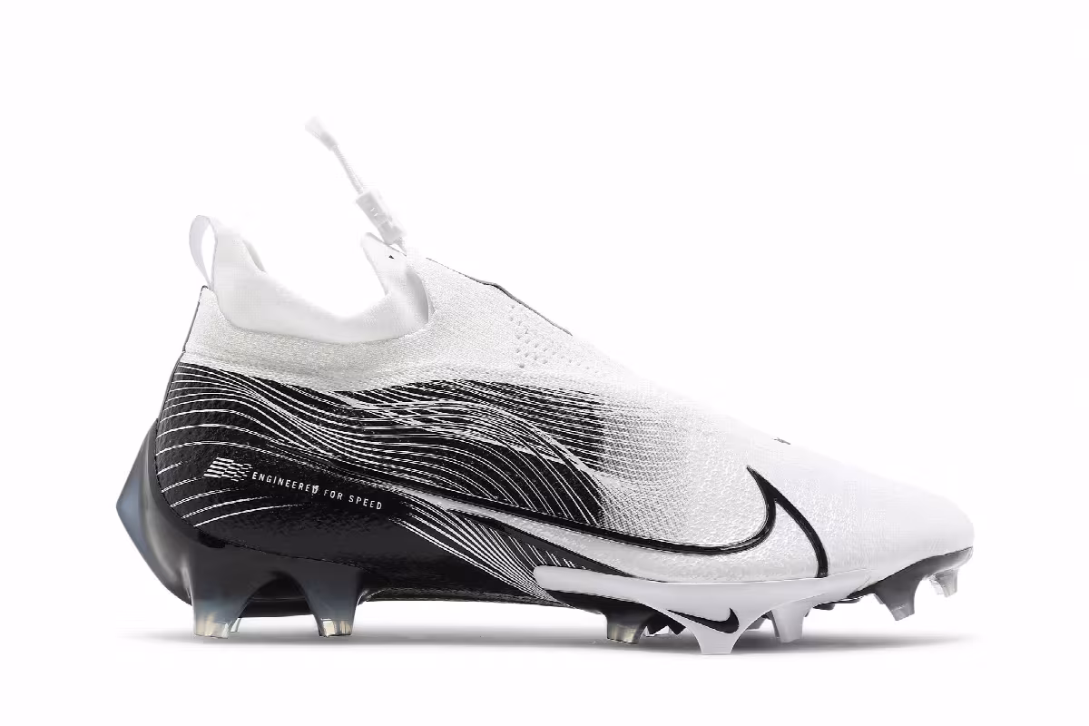 Nike Vapor Edge Elite 360 Flyknit Black White, view 2