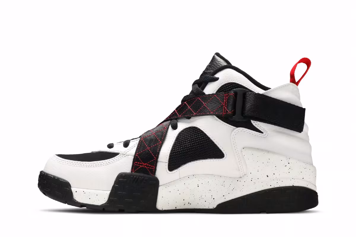 Nike Air Raid White Black, view 4
