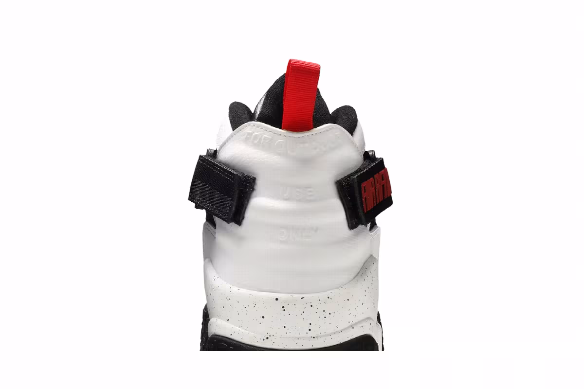 Nike Air Raid White Black, view 8