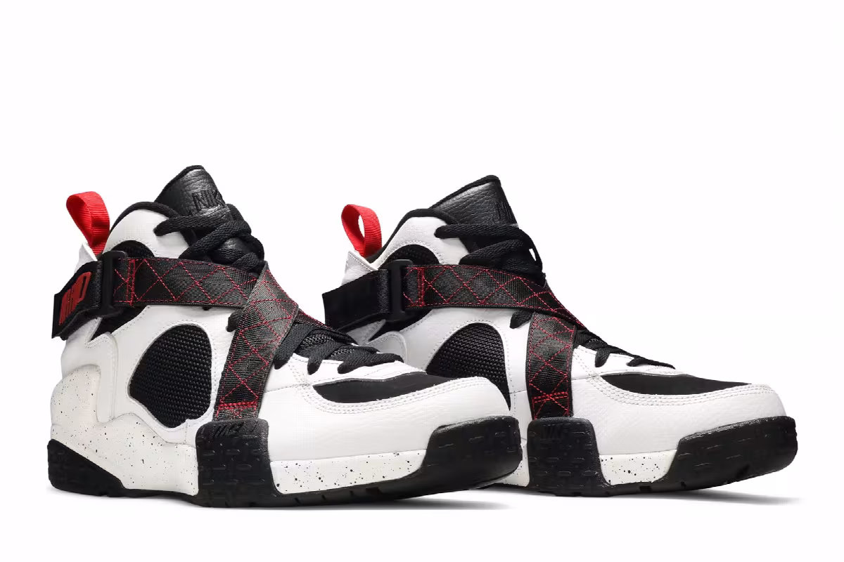 Nike Air Raid White Black, view 9