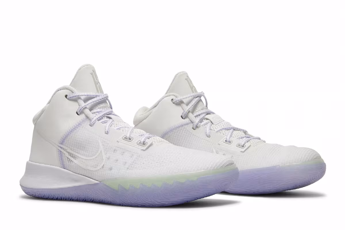 Nike Kyrie Flytrap 4 EP White Purple Pulse, view 9