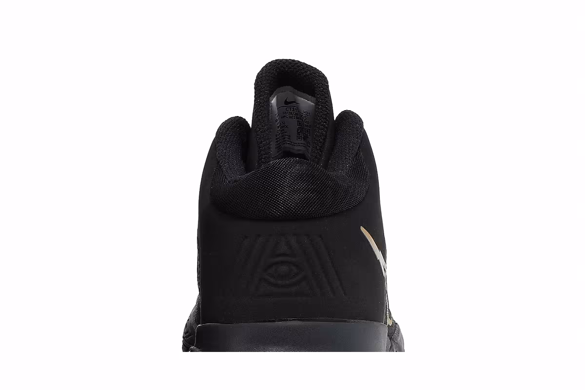 Nike Kyrie Flytrap 4 Black Metallic Gold, view 8