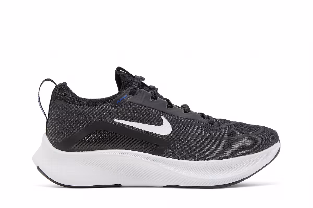 Nike Zoom Fly 4 Black White, view 2