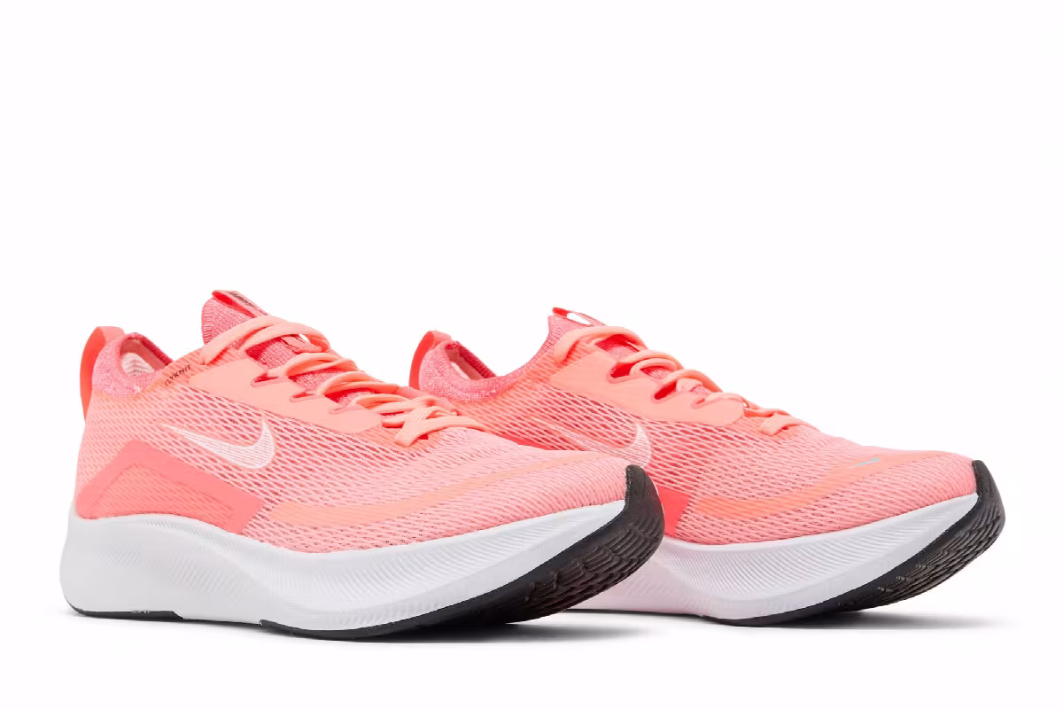 Nike Women's Zoom Fly 4 Lava Glow Racer Pink, view 9