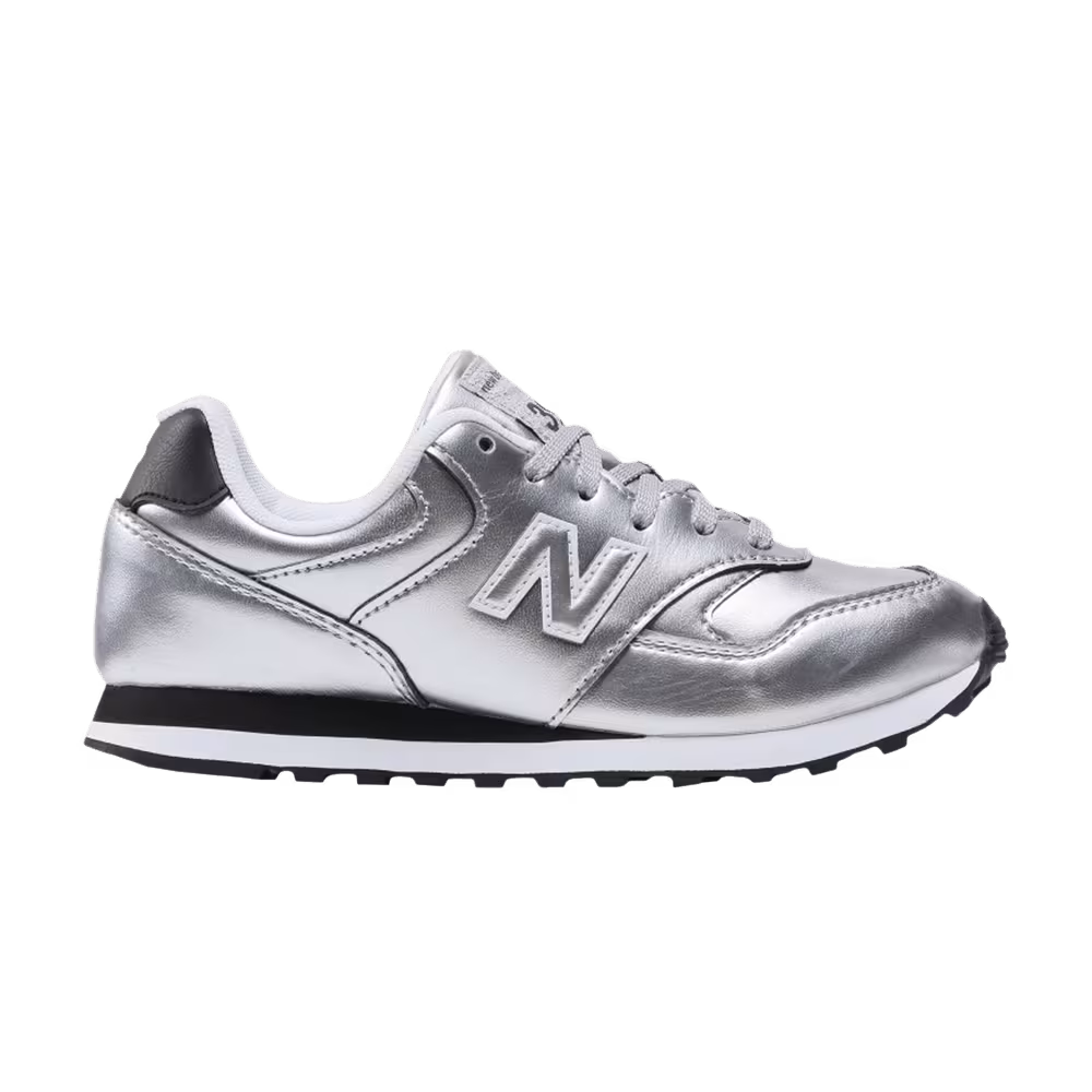 New Balance Women's 393 Metallic Silver