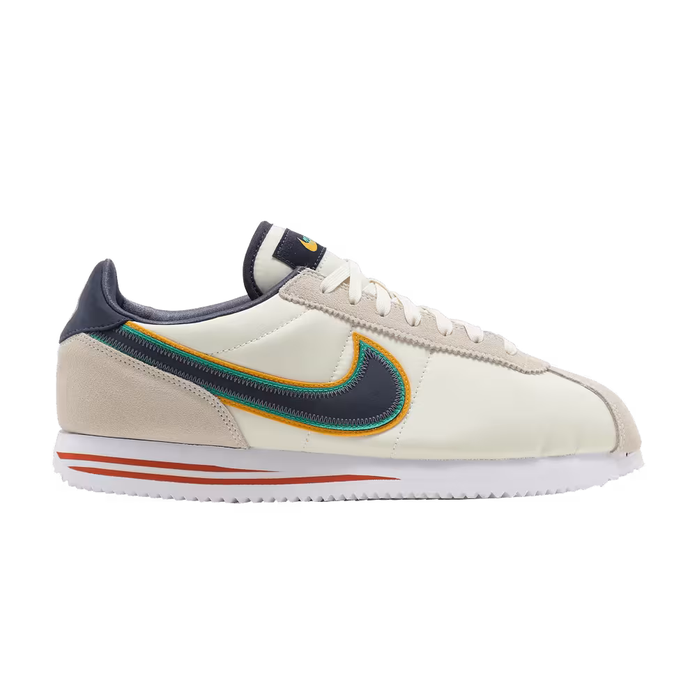 Nike Cortez Basic Premium Coconut Milk Thunder Blue