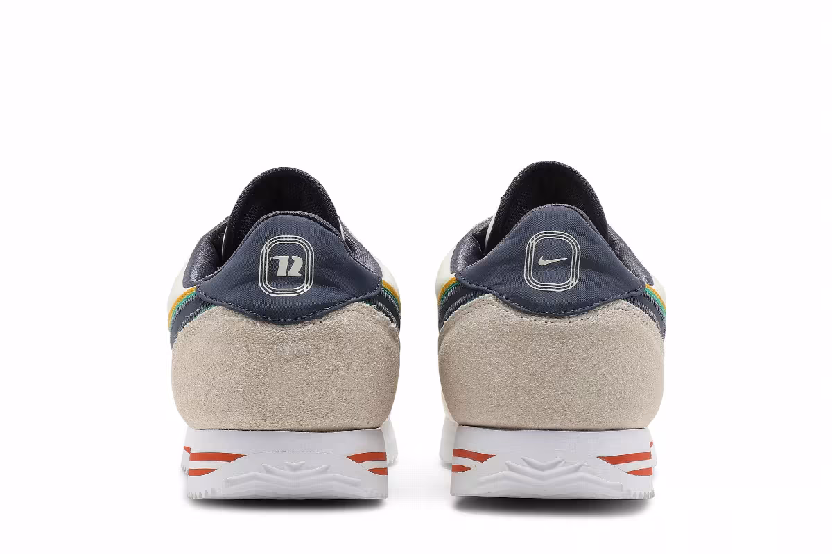Nike Cortez Basic Premium Coconut Milk Thunder Blue, view 7