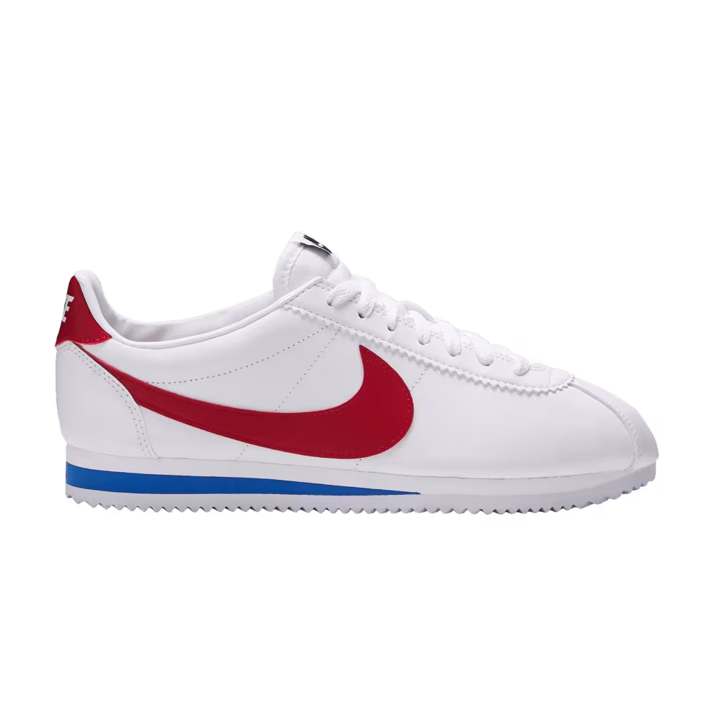 Nike Women's Classic Cortez Leather White Red