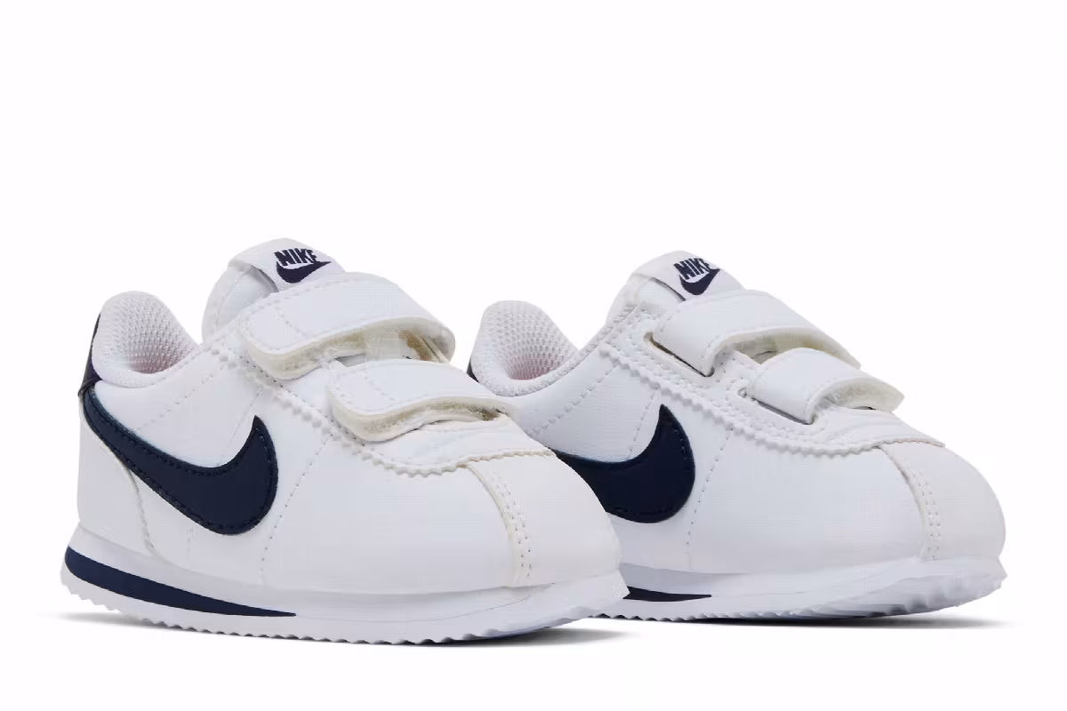 Nike Cortez Basic SL TD White Neutral Indigo, view 9