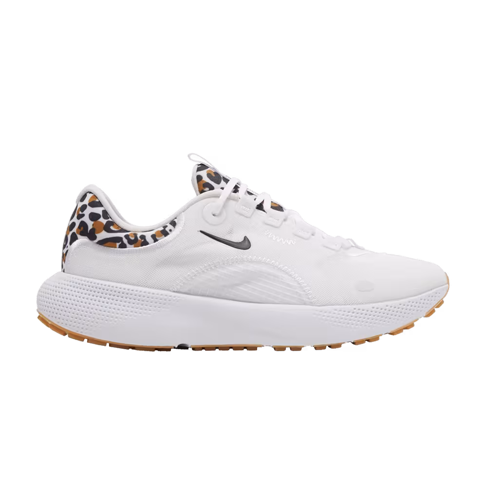 Nike Women's React Escape Run White Leopard