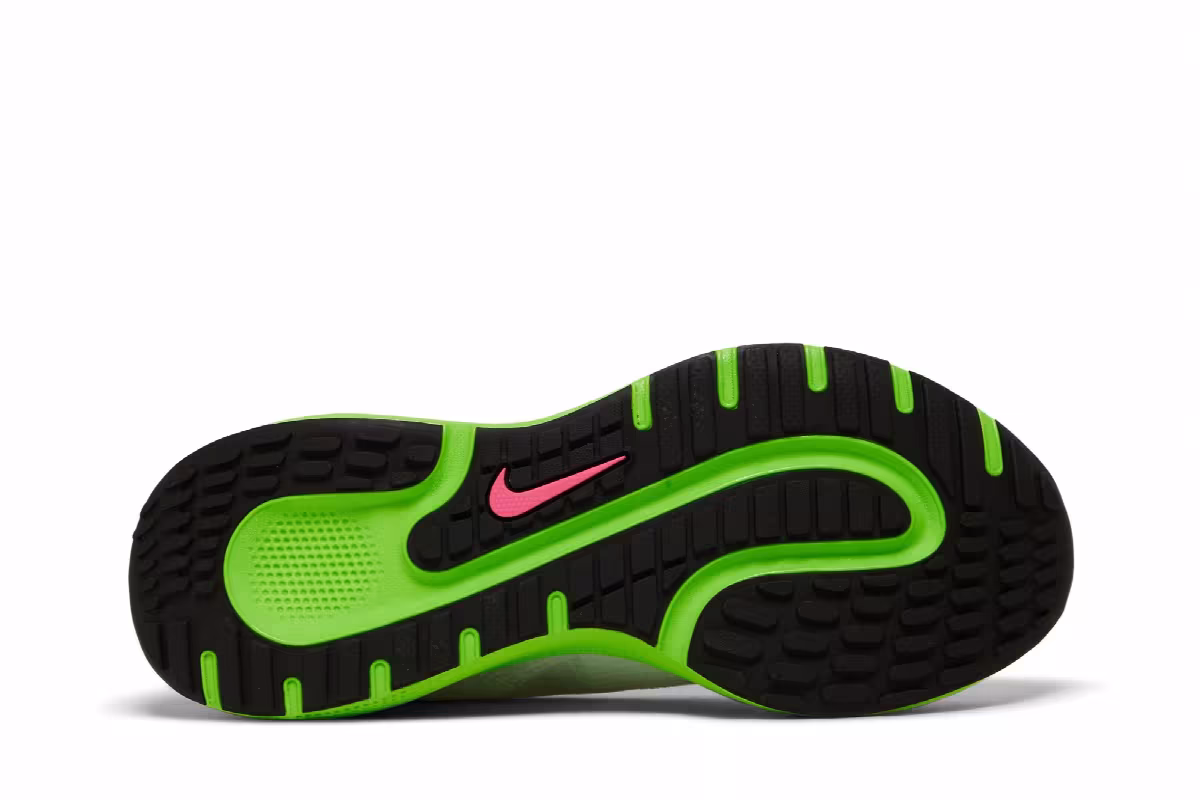 Nike Women's React Escape Run White Volt, view 5