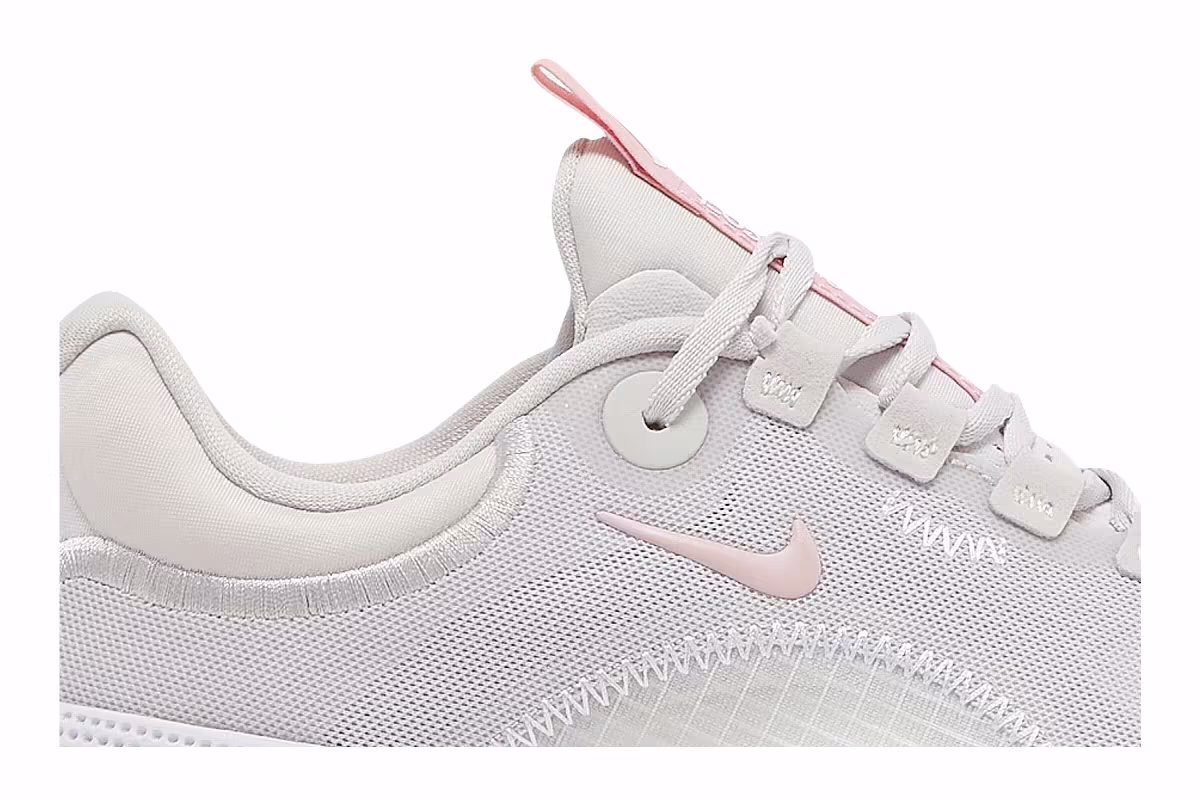 Nike Women's React Escape Run Vast Grey Pink Glaze, view 3