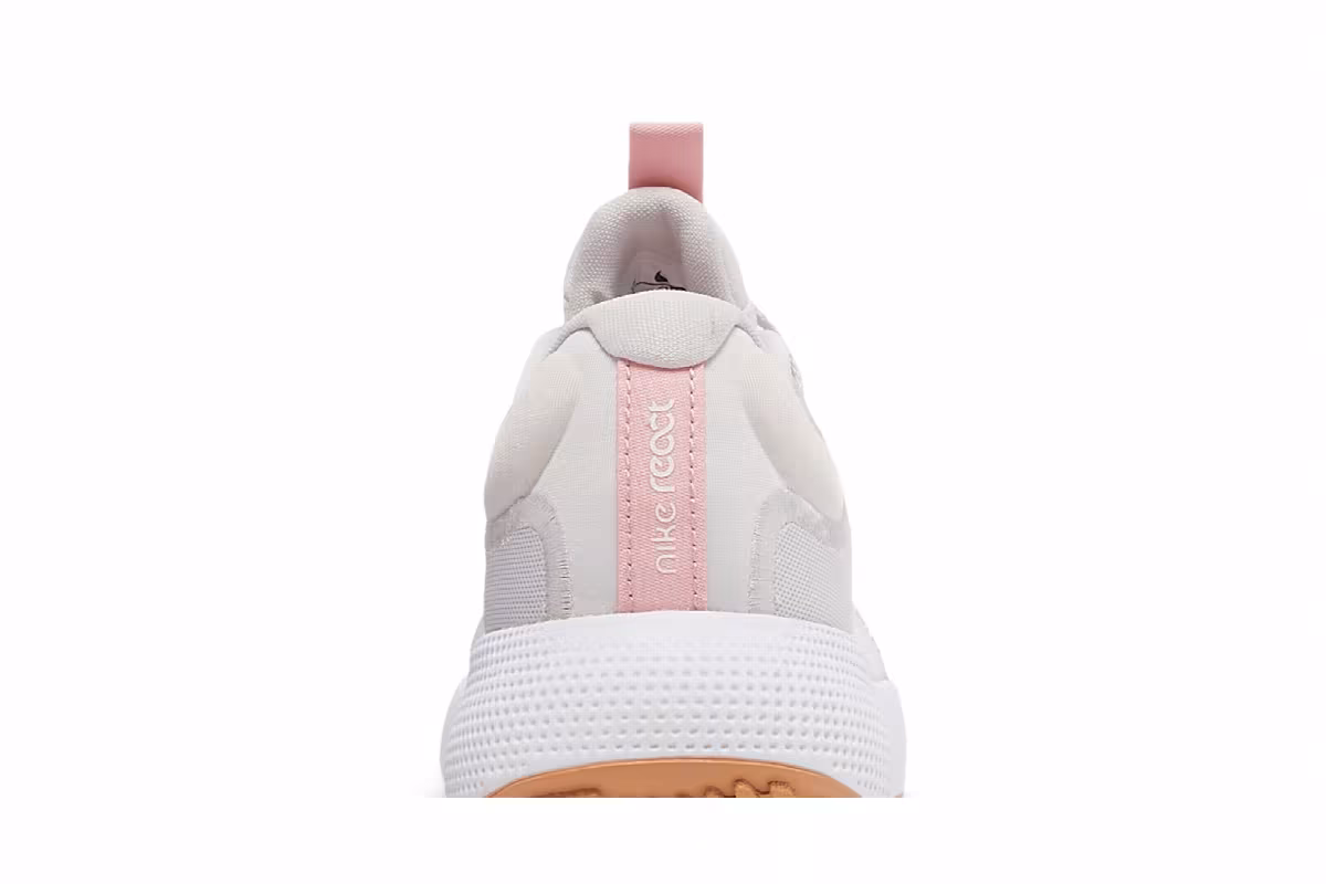 Nike Women's React Escape Run Vast Grey Pink Glaze, view 8