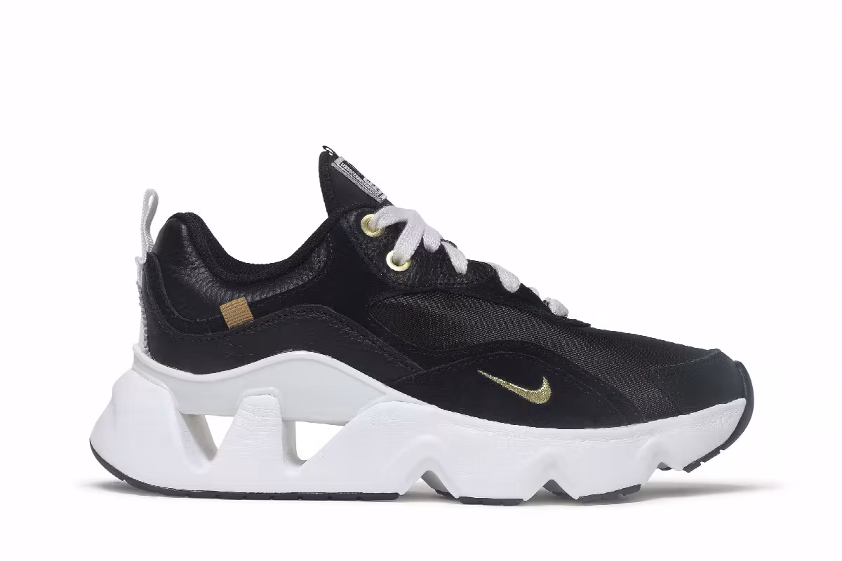 Serena Williams Design Crew x Nike Women's RYZ 365 2 Black Metallic Gold, view 2