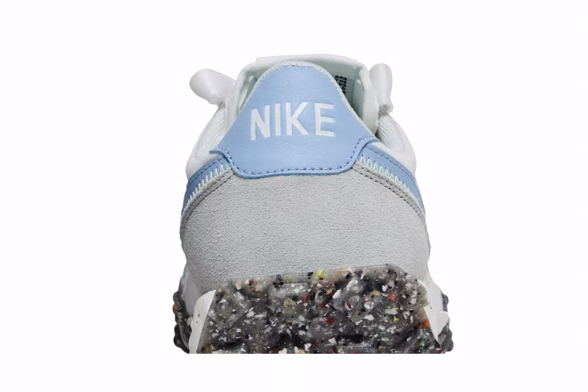 Nike Women's Waffle Racer Crater Summit White Aluminum, view 8