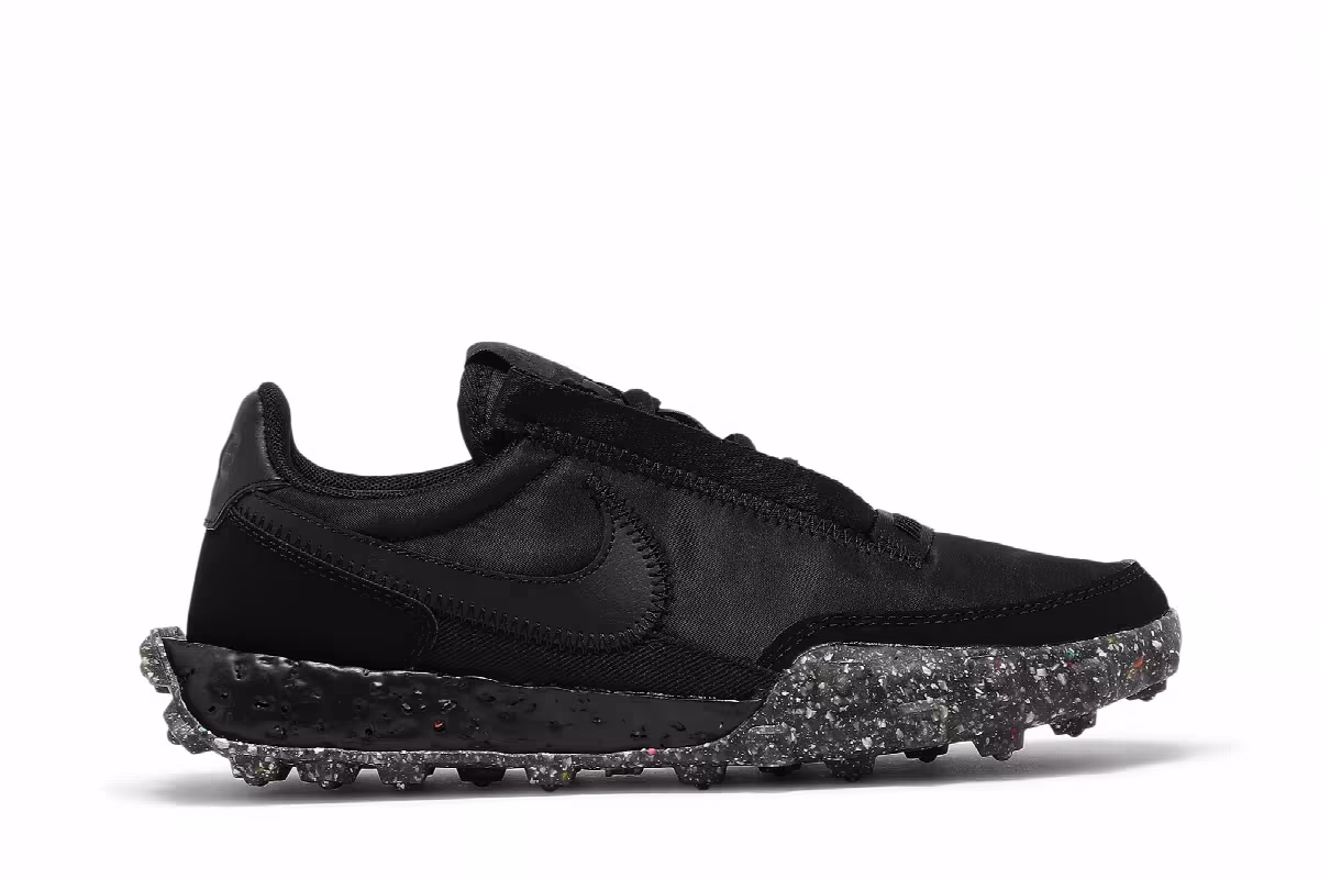 Nike Women's Waffle Racer Crater Black, view 2
