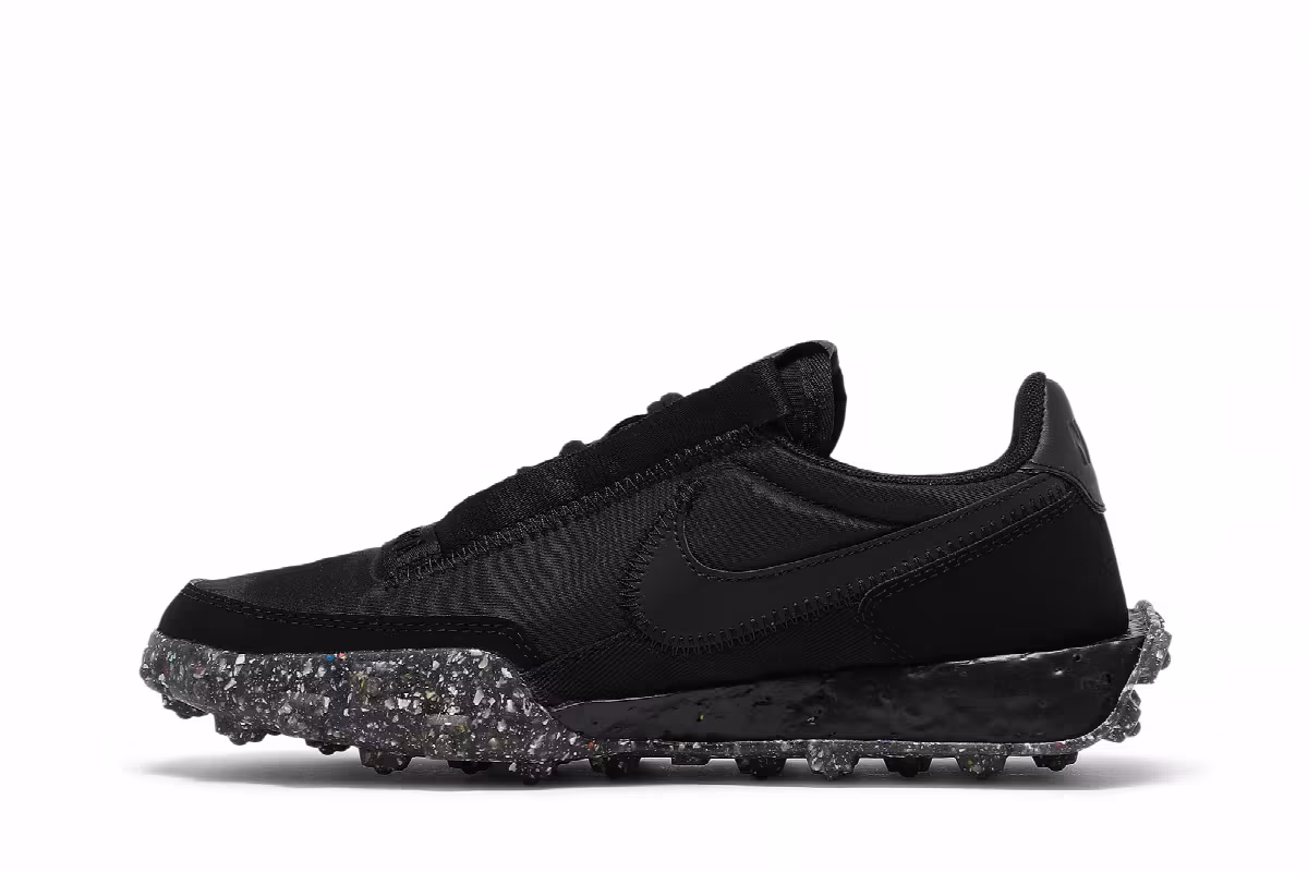 Nike Women's Waffle Racer Crater Black, view 4