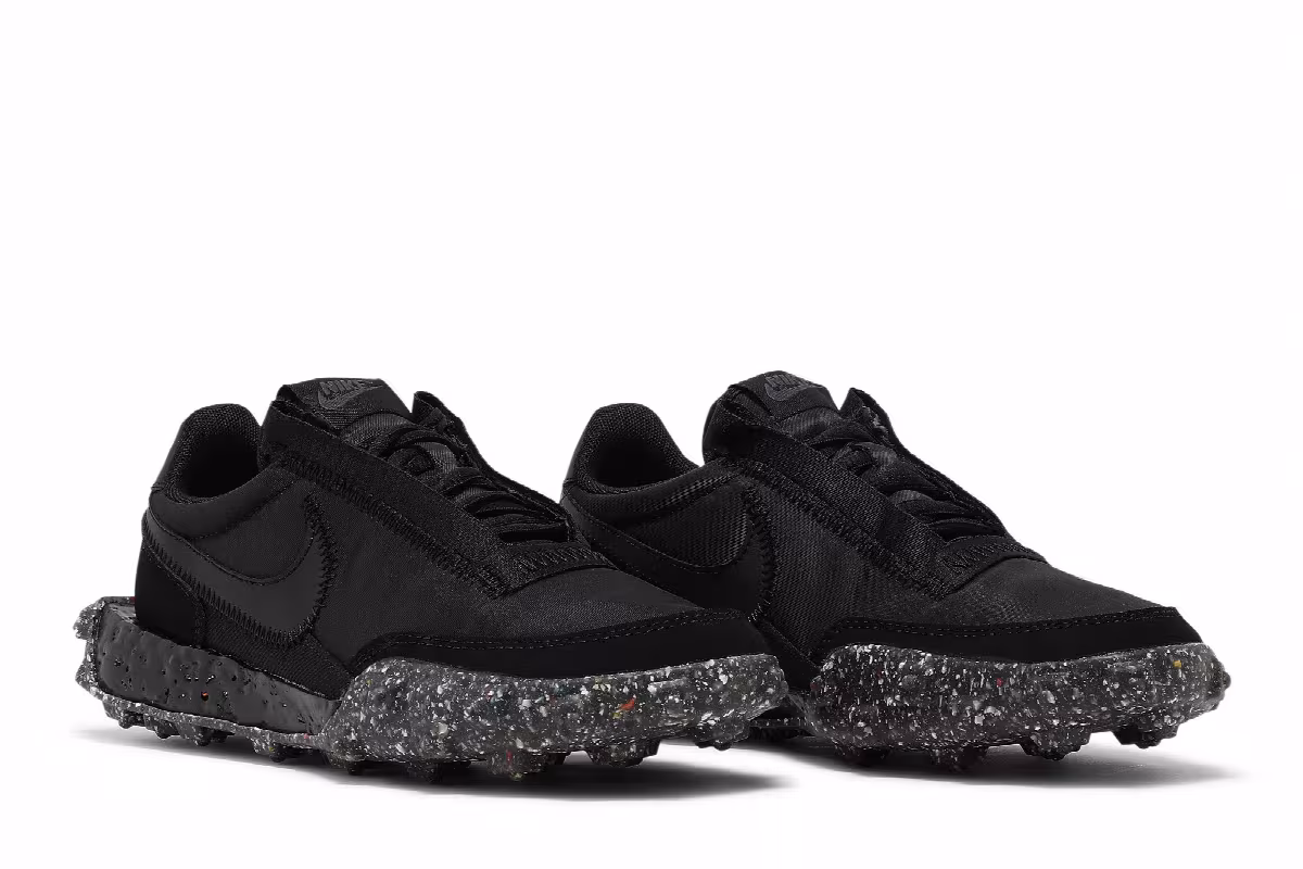 Nike Women's Waffle Racer Crater Black, view 9