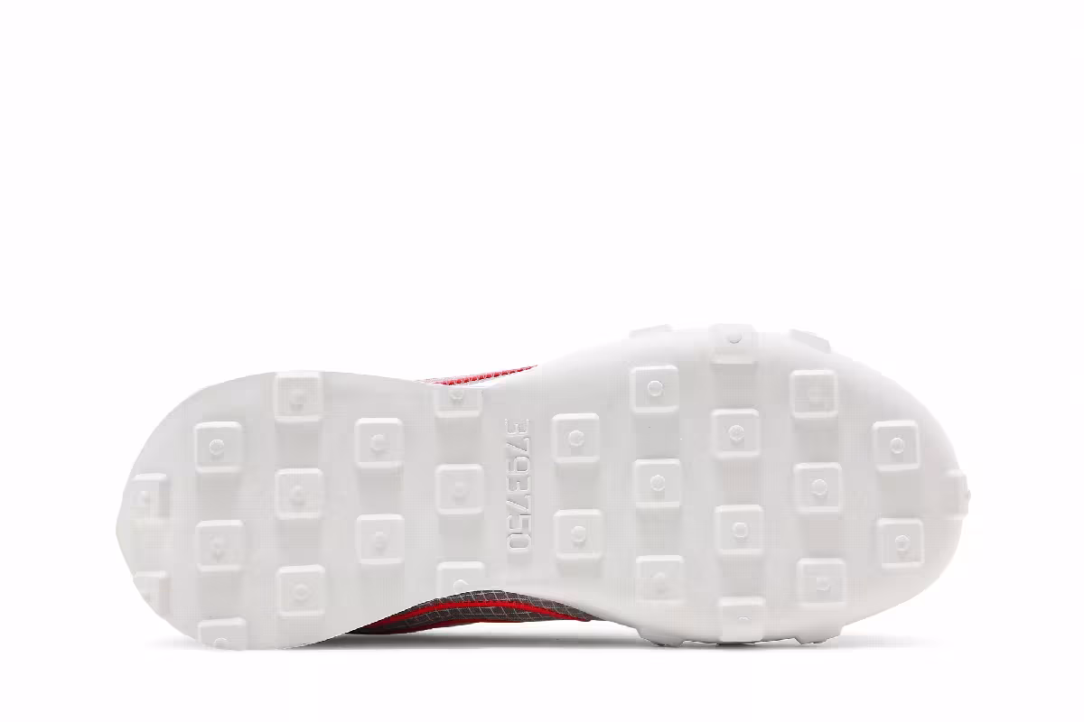 Nike Women's Waffle Racer 2X White Bright Crimson, view 5