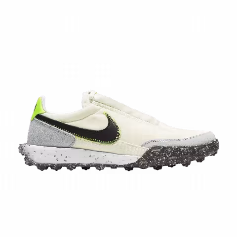Nike Wmns Waffle Racer Crater 'Pale Ivory Electric Green'