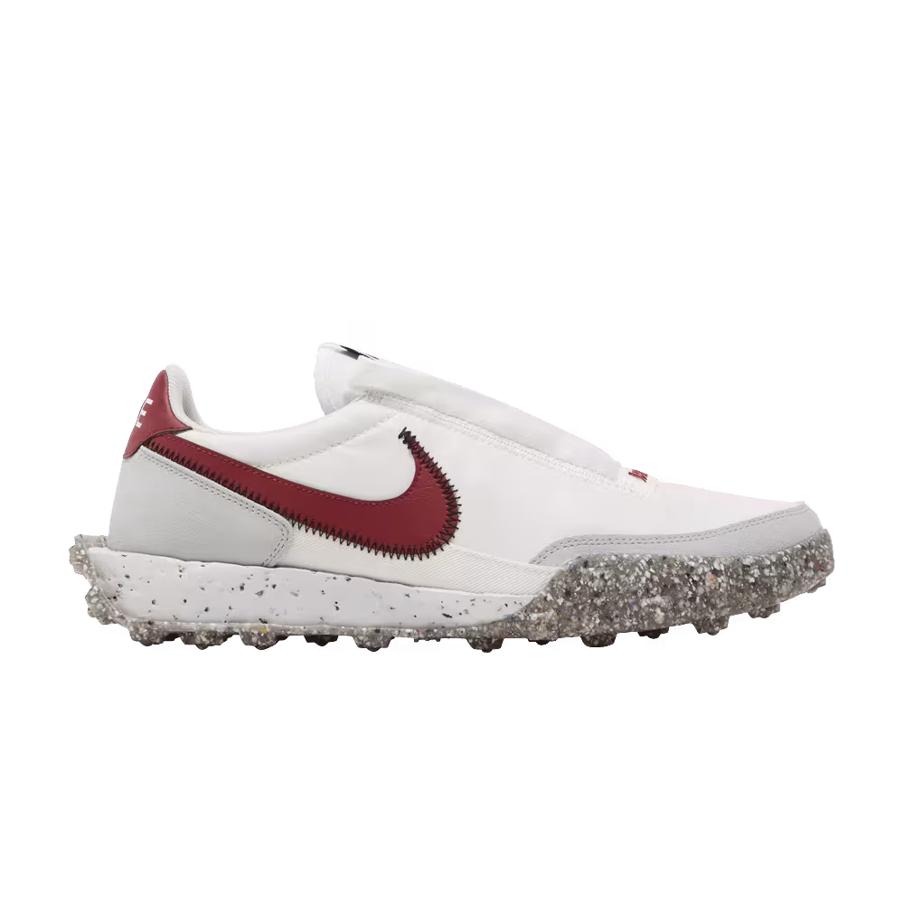 Nike Women's Waffle Racer Crater Summit White Team Red