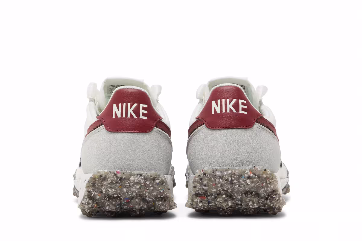Nike Women's Waffle Racer Crater Summit White Team Red, view 7