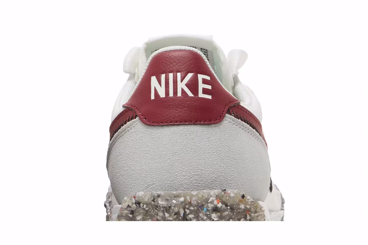 Nike Women's Waffle Racer Crater Summit White Team Red, view 8