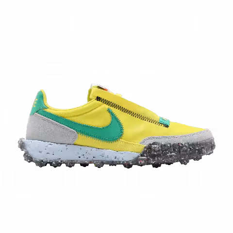 Nike Wmns Waffle Racer Crater 'Yellow Strike Roma Green'