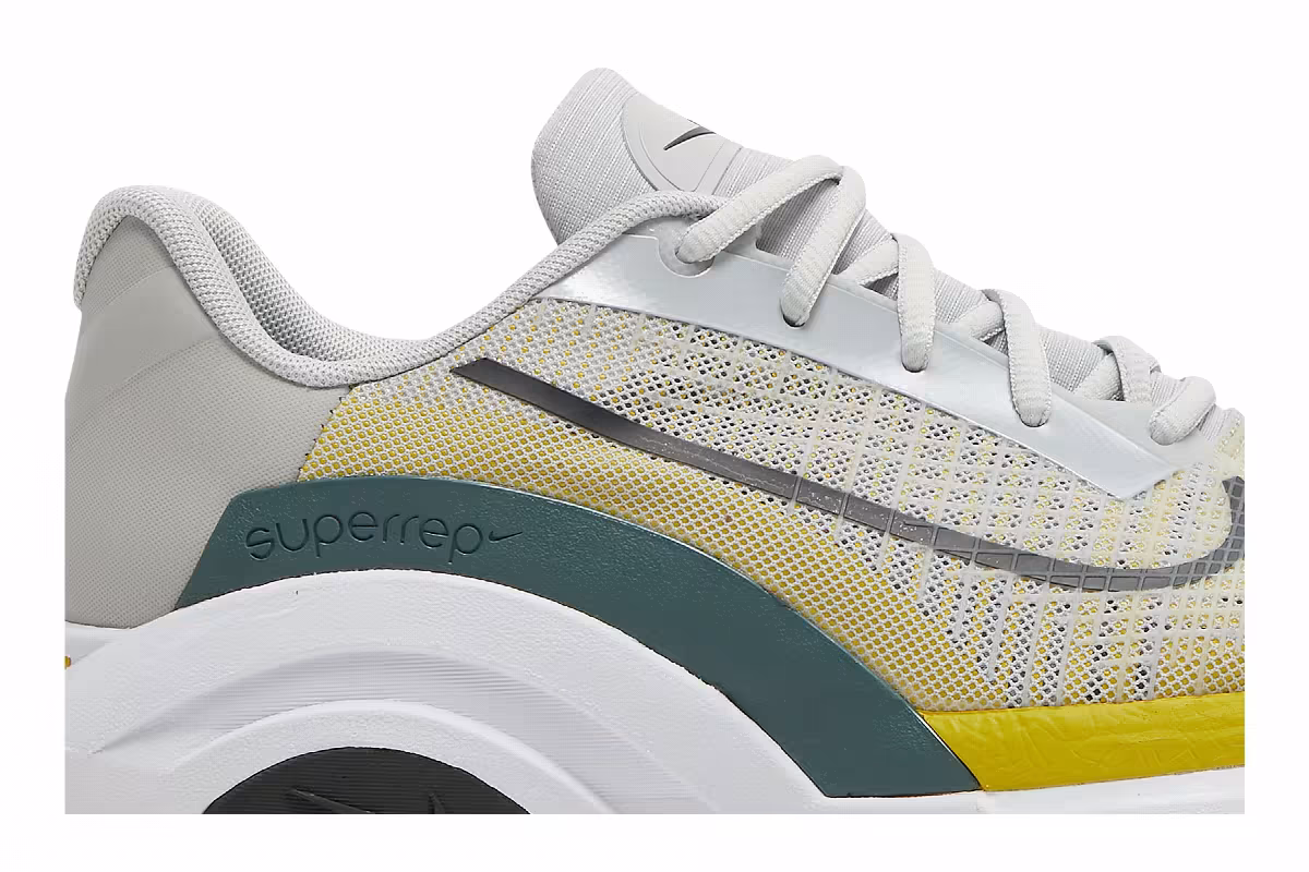 Nike ZoomX SuperRep Surge Grey Fog Citron, view 3