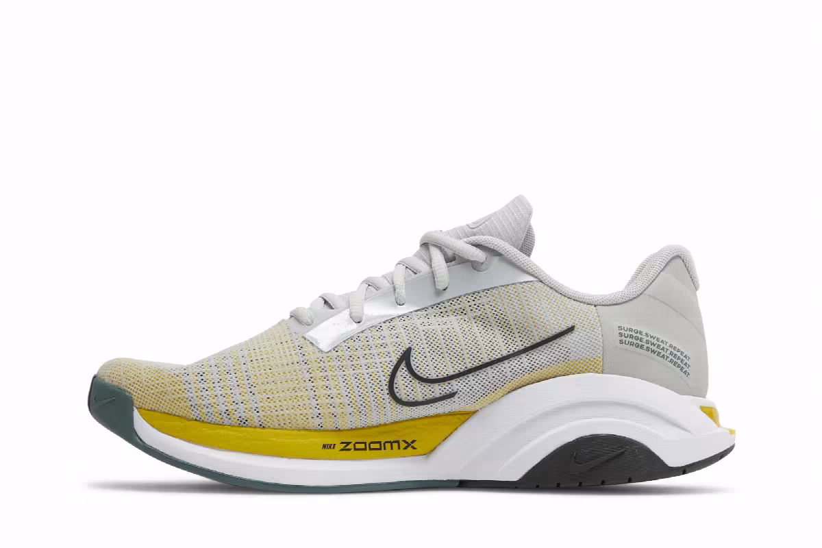 Nike ZoomX SuperRep Surge Grey Fog Citron, view 4
