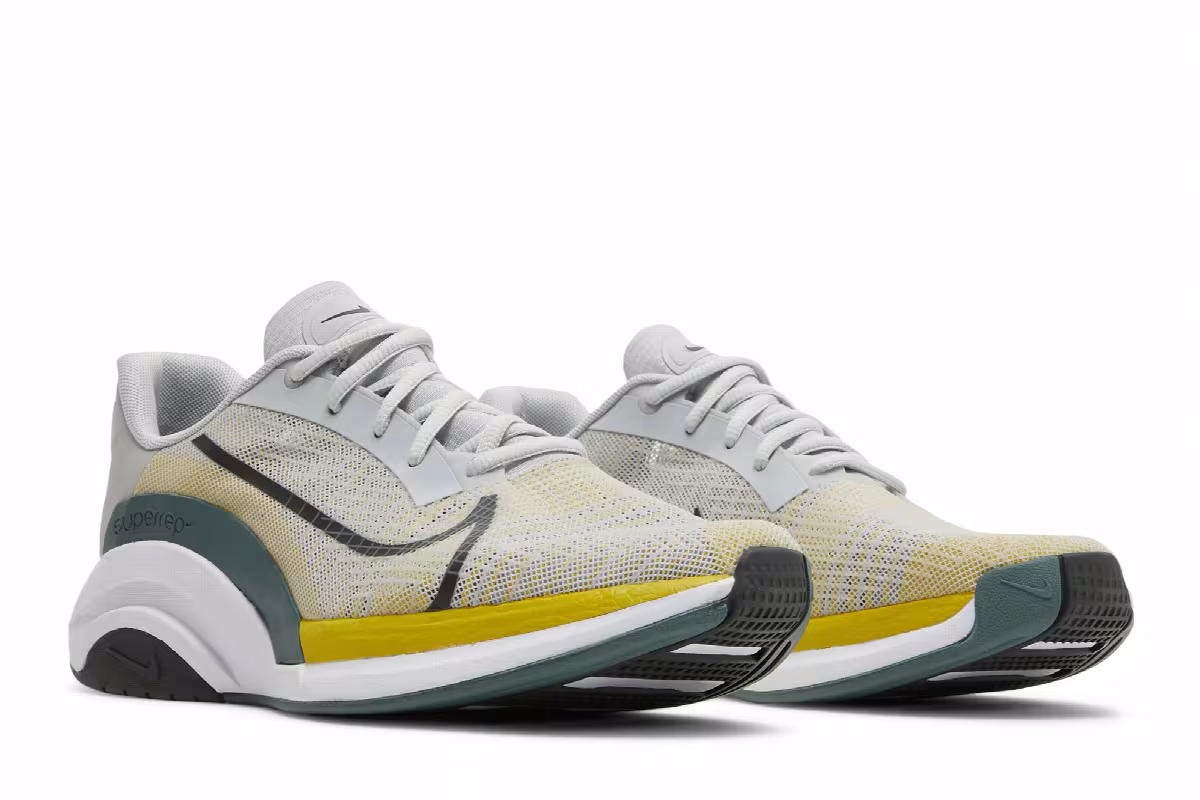 Nike ZoomX SuperRep Surge Grey Fog Citron, view 9