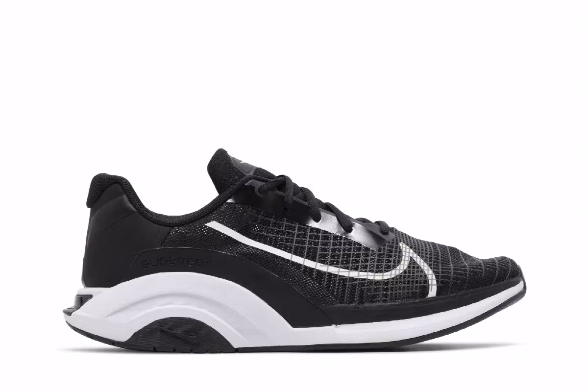 Nike ZoomX SuperRep Surge Black White, view 2