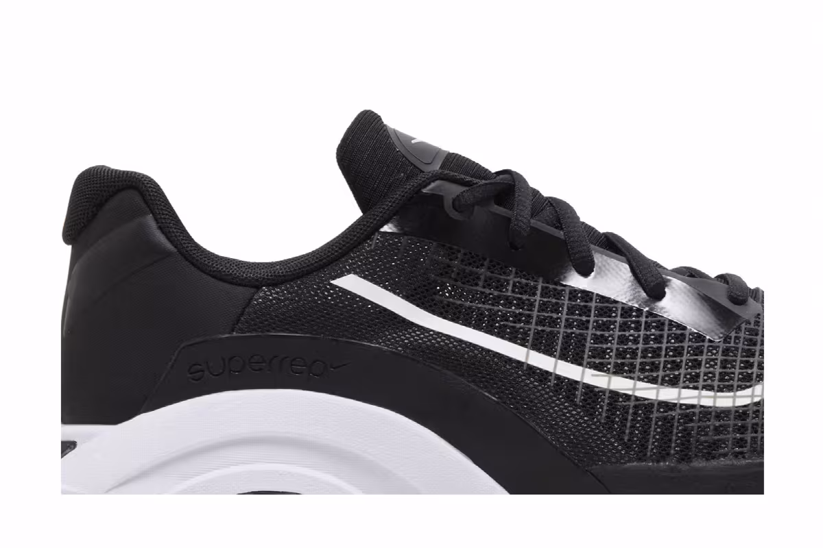 Nike ZoomX SuperRep Surge Black White, view 3