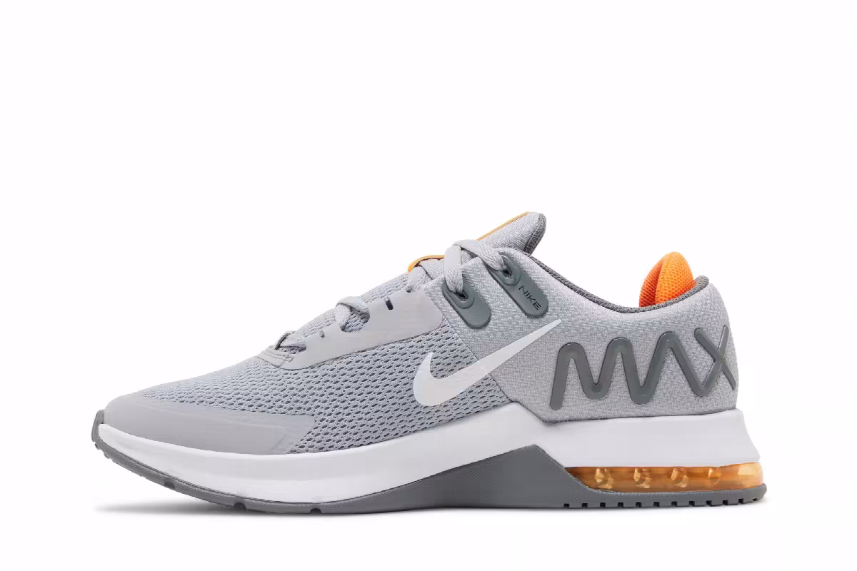 Nike Air Max Alpha Trainer 4 Wolf Grey Total Orange, view 4