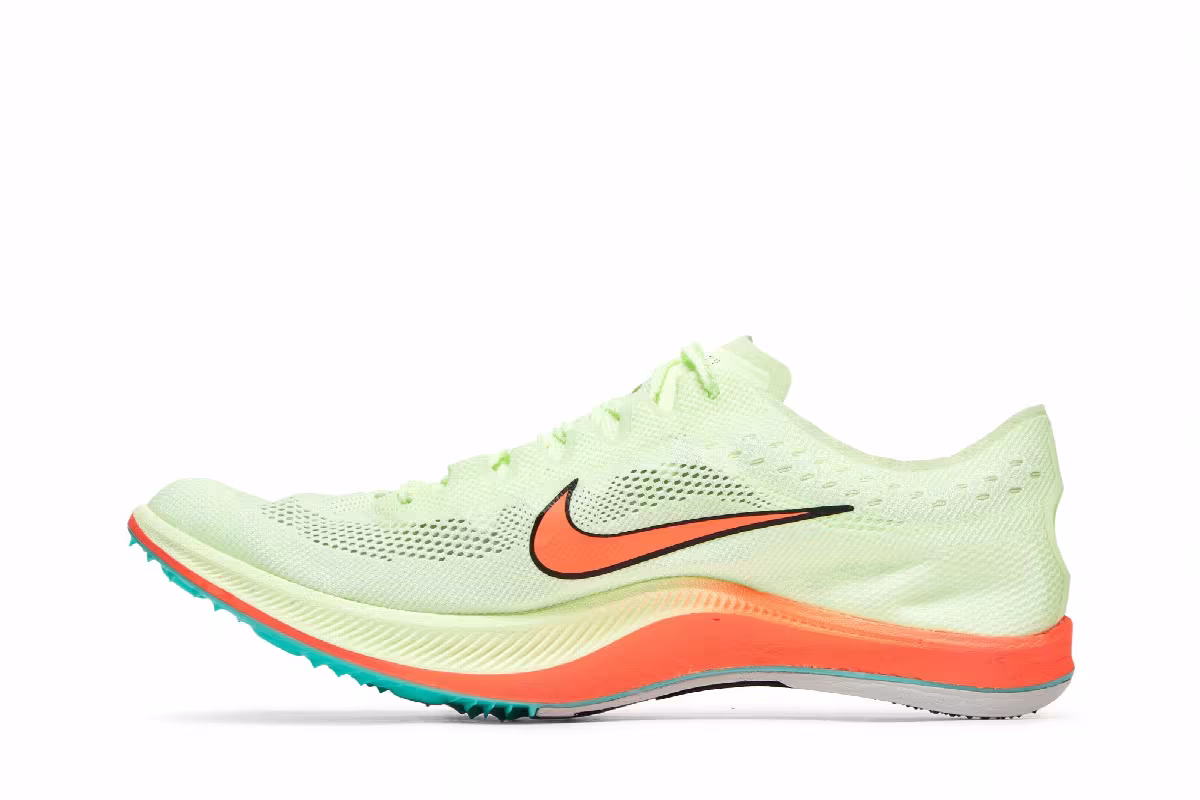 Nike ZoomX Dragonfly Barely Volt Hyper Orange, view 4