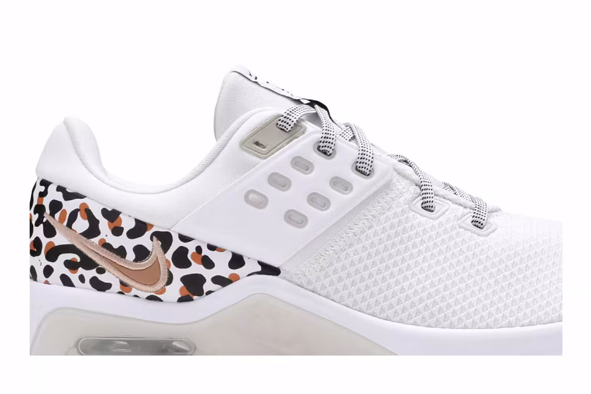 Nike Women's Air Max Bella TR 4 Premium White Leopard, view 3