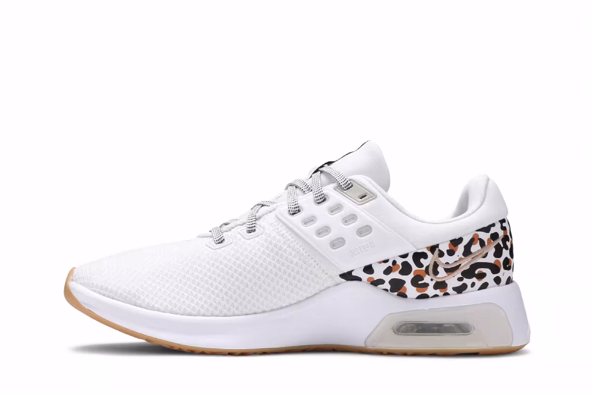 Nike Women's Air Max Bella TR 4 Premium White Leopard, view 4