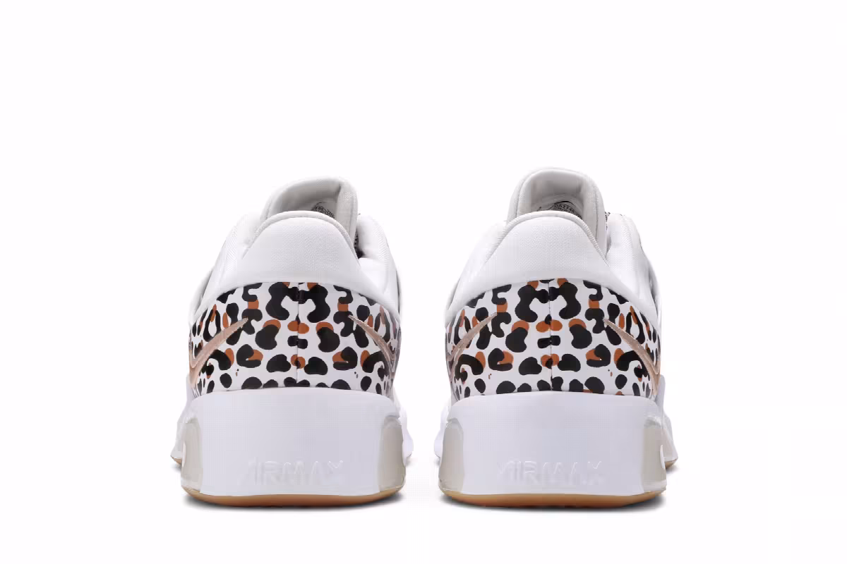 Nike Women's Air Max Bella TR 4 Premium White Leopard, view 7