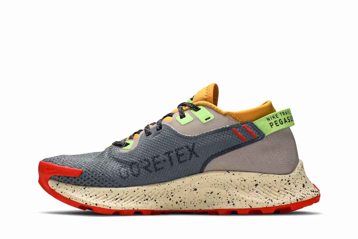 Nike Pegasus Trail 2 GTX Smoke Grey Bucktan, view 4
