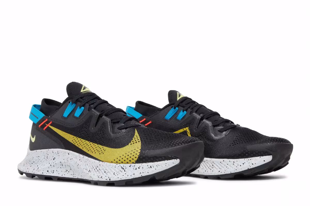 Nike Pegasus Trail 2 Black Dark Sulfur, view 9