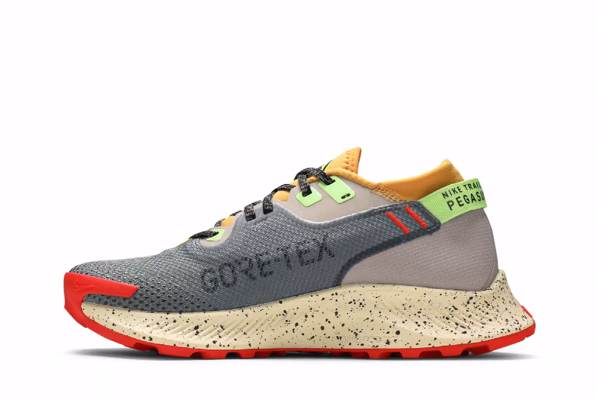 Nike Women's Pegasus Trail 2 GTX Smoke Grey Bucktan, view 4