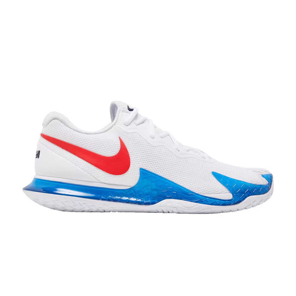 NikeCourt Zoom Vapor Cage 4 Rafa White Binary Blue Red