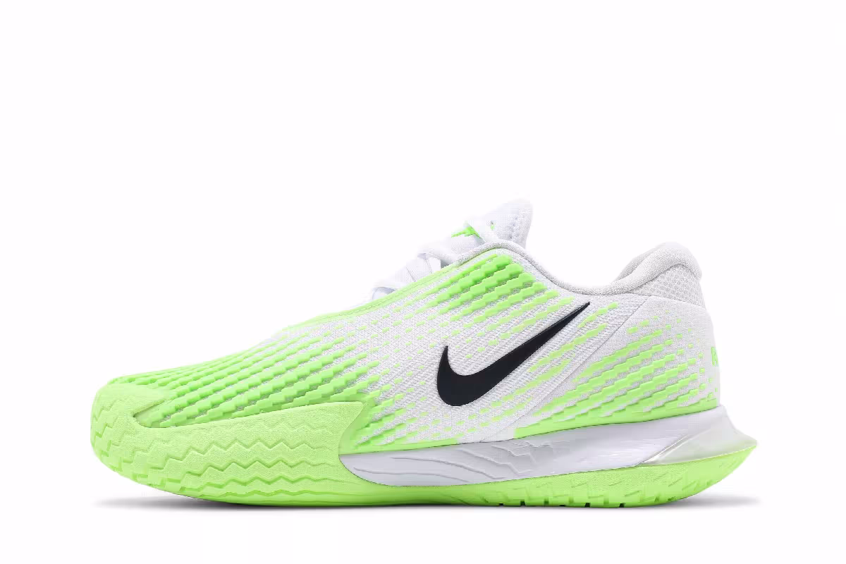 NikeCourt Zoom Vapor Cage 4 Rafa Lime Glow, view 4