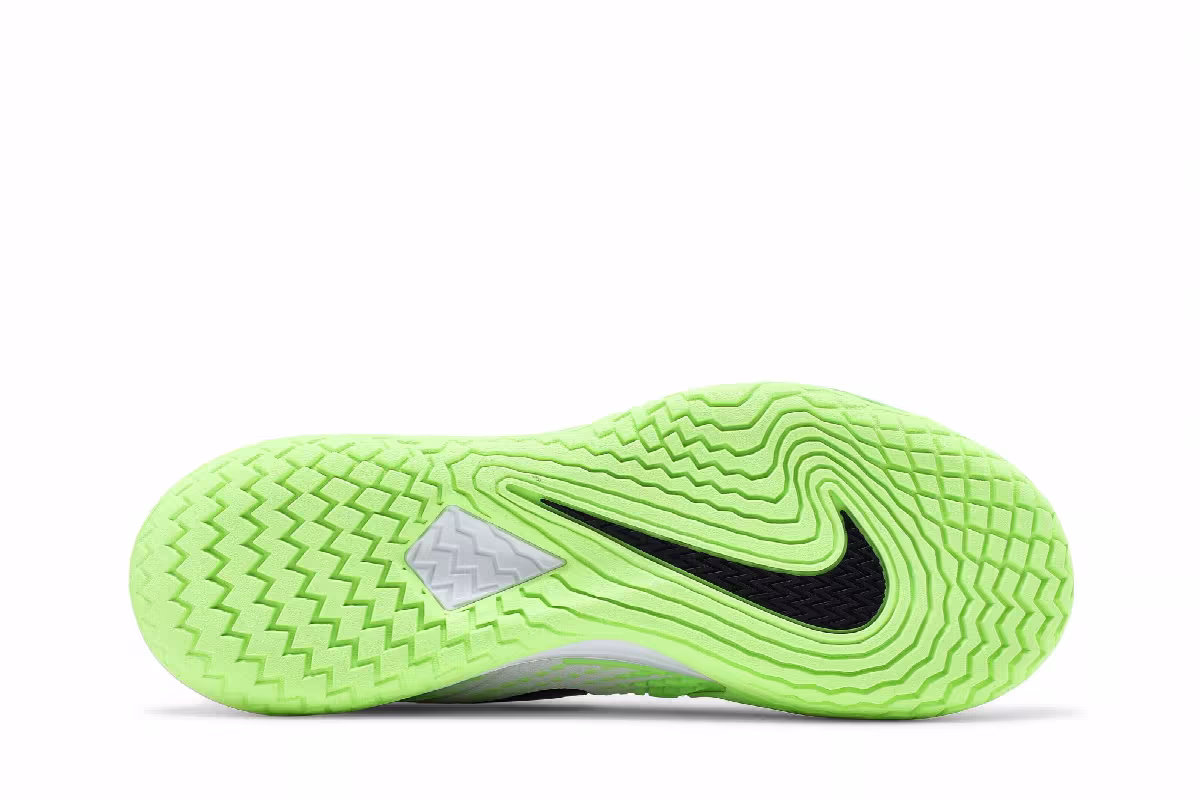 NikeCourt Zoom Vapor Cage 4 Rafa Lime Glow, view 5