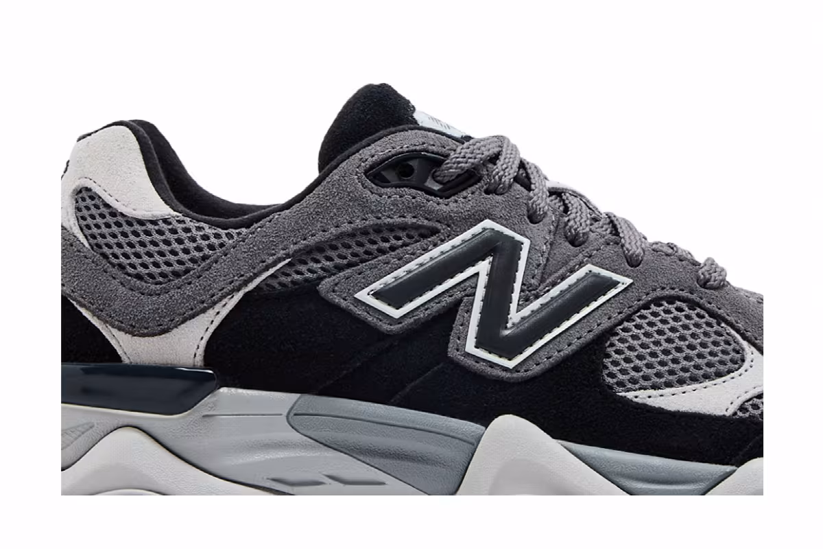 New Balance 9060 Black Castlerock, view 3